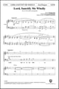 Lord Sanctify Me Wholly SATB choral sheet music cover